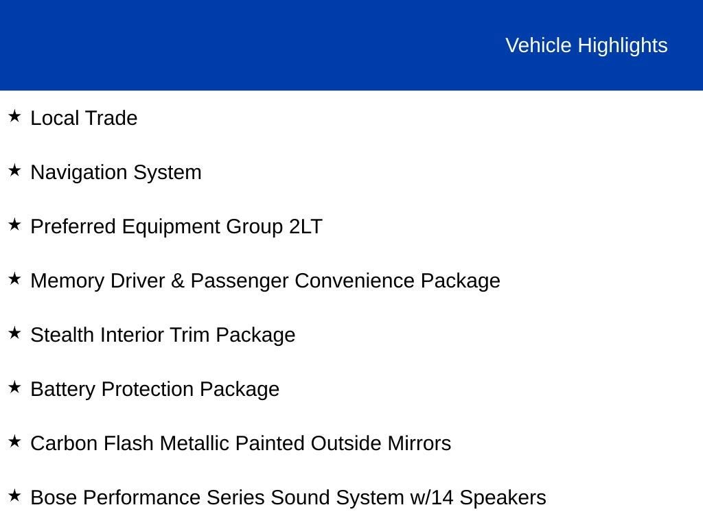 2024 Chevrolet Corvette Stingray 2LT