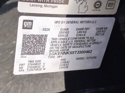 2026 GMC Acadia Elevation