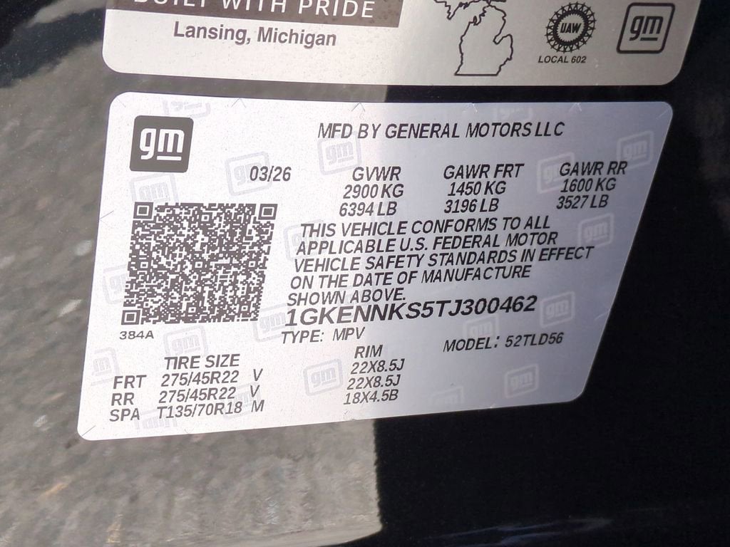 2026 GMC Acadia Elevation