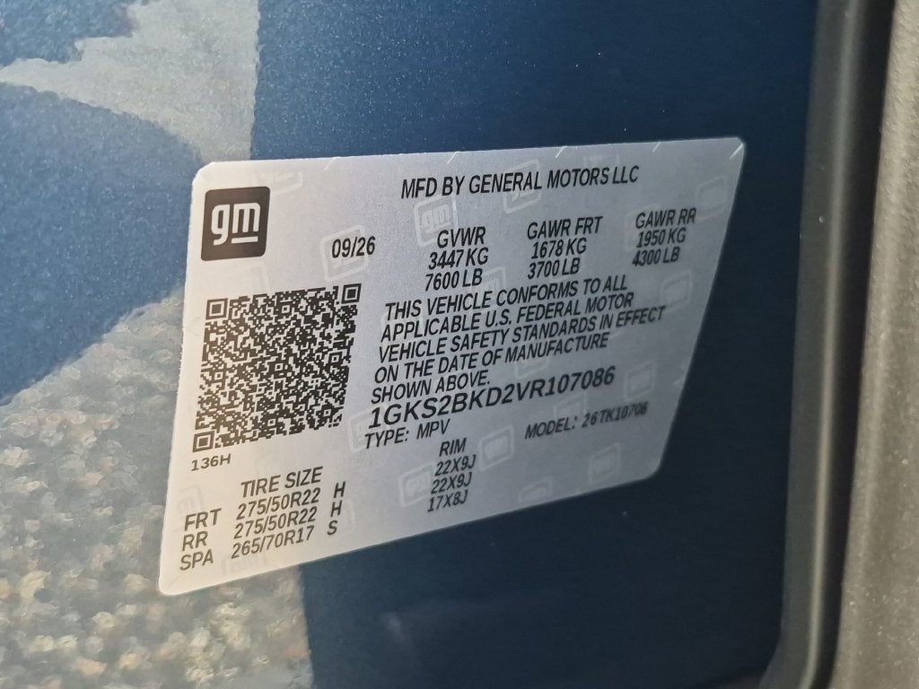 2027 GMC Yukon Elevation