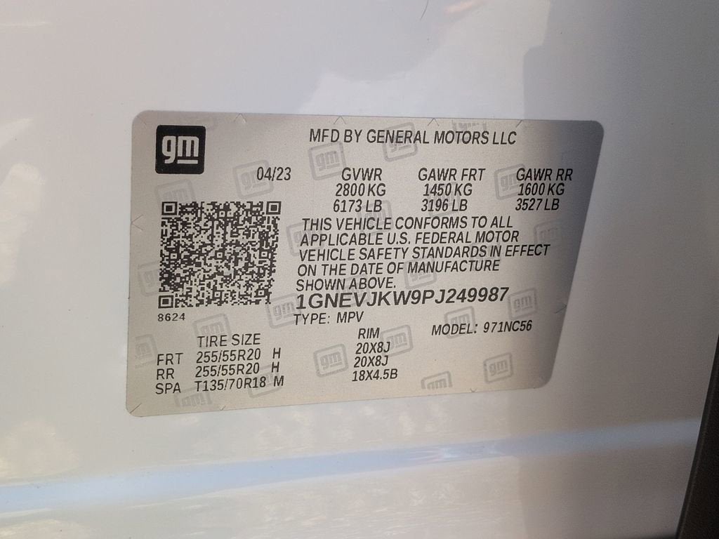2023 Chevrolet Traverse RS