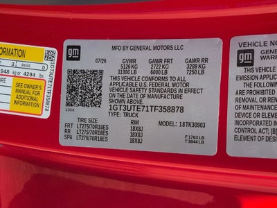 2026 GMC Sierra 3500 HD SLE