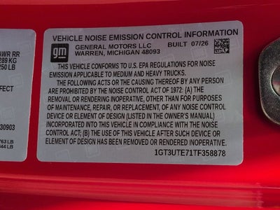 2026 GMC Sierra 3500 HD SLE