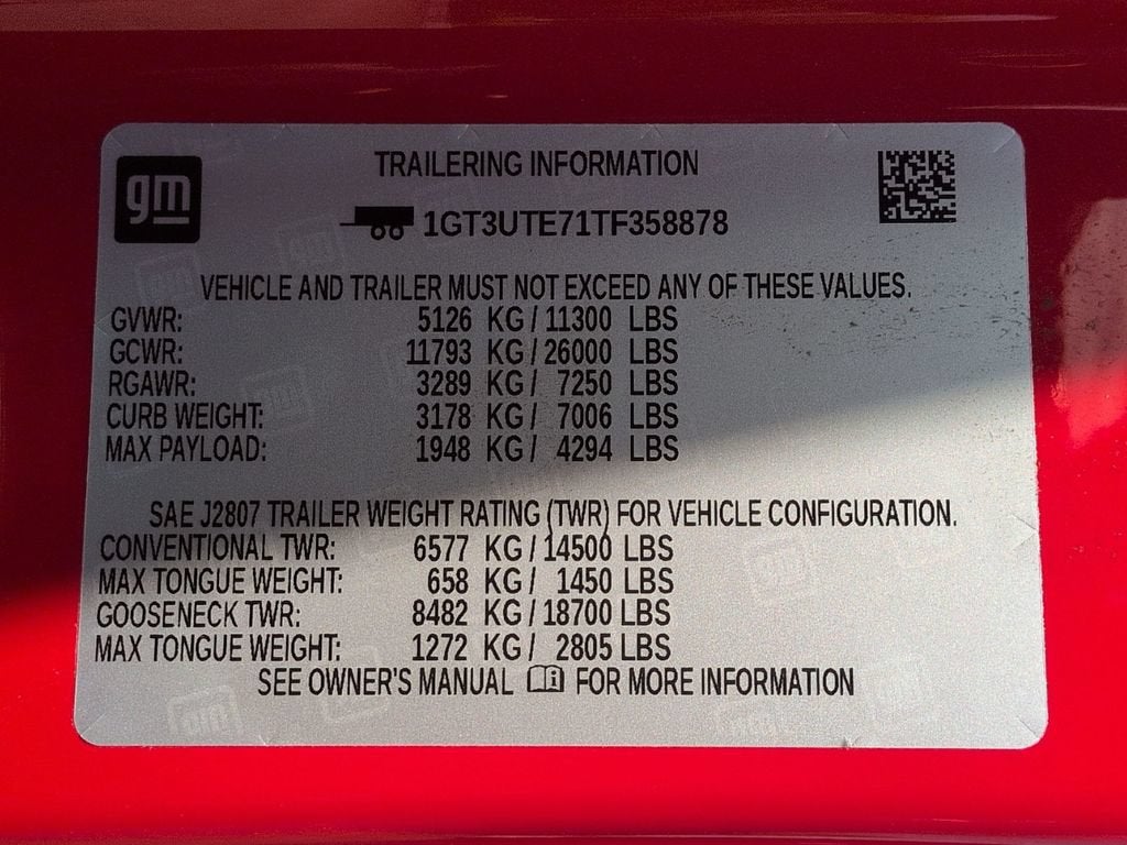 2026 GMC Sierra 3500 HD SLE
