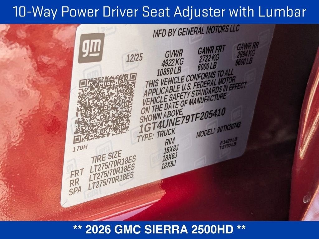 2026 GMC Sierra 2500 HD SLT