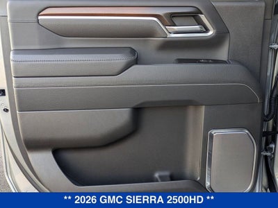 2026 GMC Sierra 2500 HD Denali