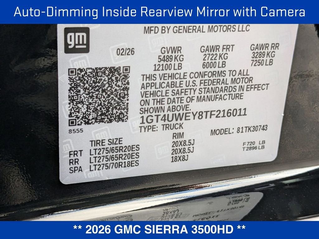 2026 GMC Sierra 3500 HD Denali