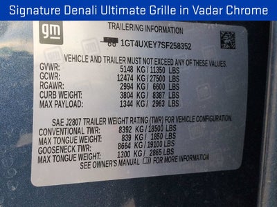 2025 GMC Sierra 2500 HD Denali Ultimate