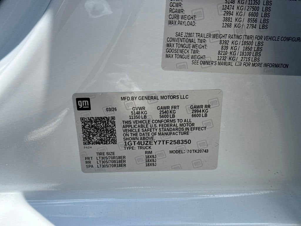 2026 GMC Sierra 2500 HD AT4X