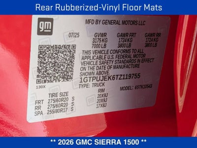 2026 GMC Sierra 1500 Elevation