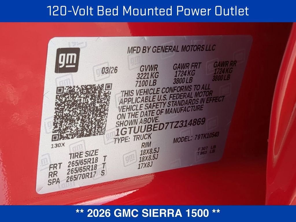 2026 GMC Sierra 1500 SLE