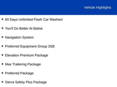 2026 GMC Sierra 1500 Elevation