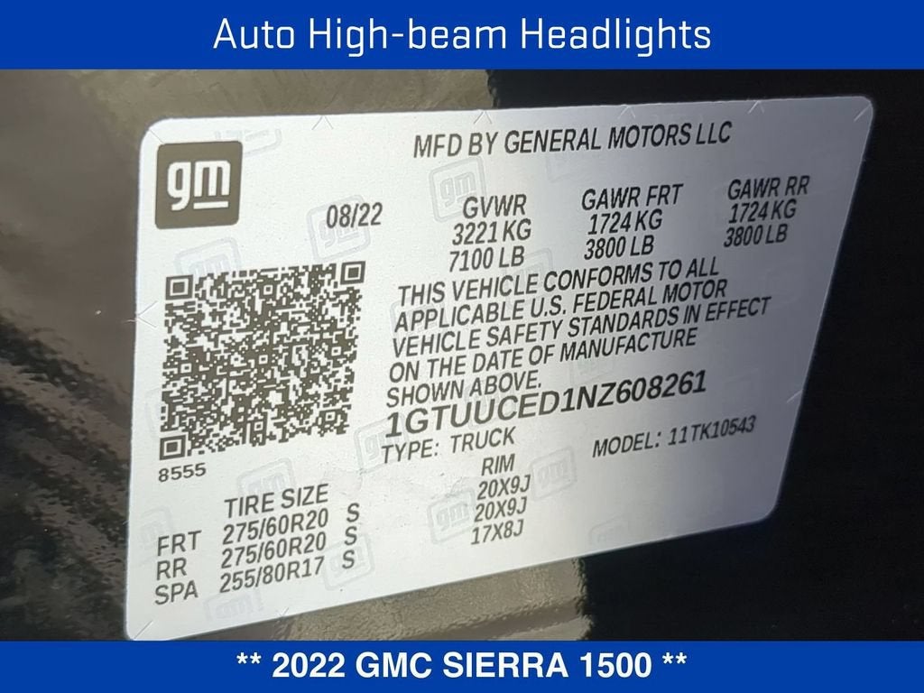 2022 GMC Sierra 1500 Elevation
