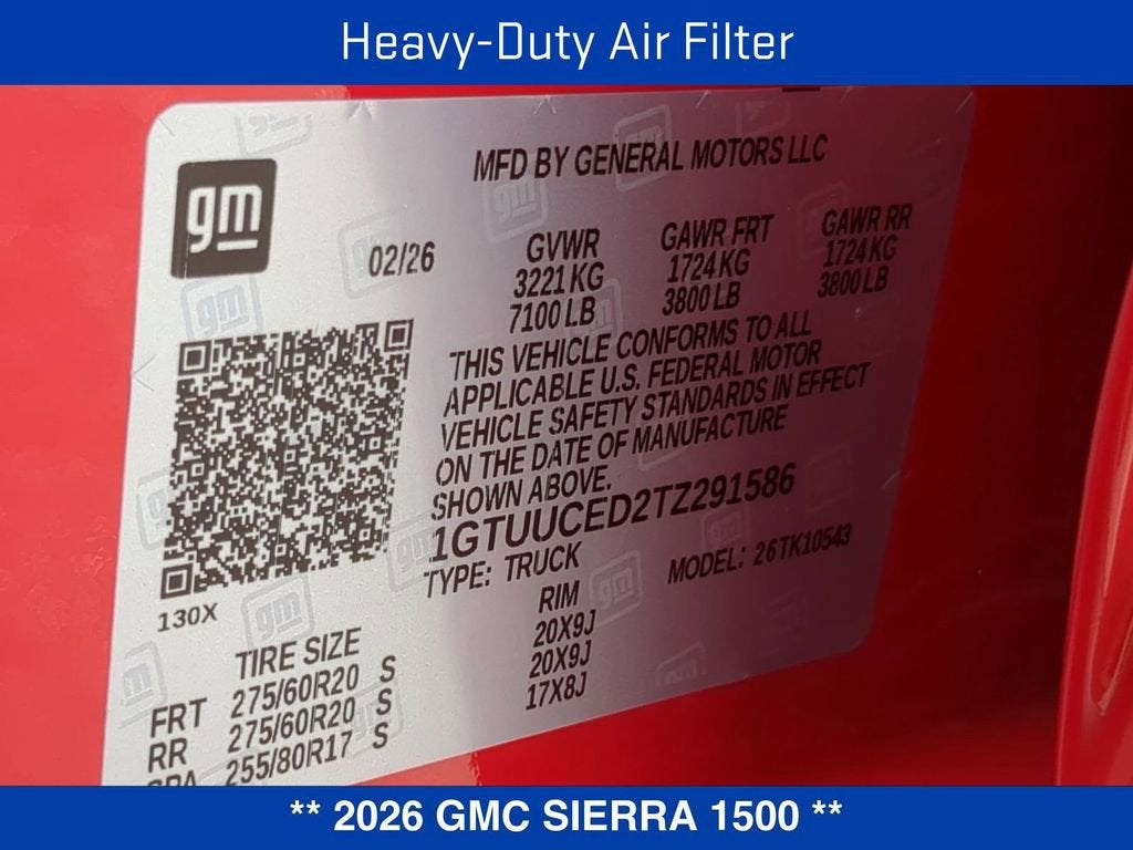 2026 GMC Sierra 1500 Elevation