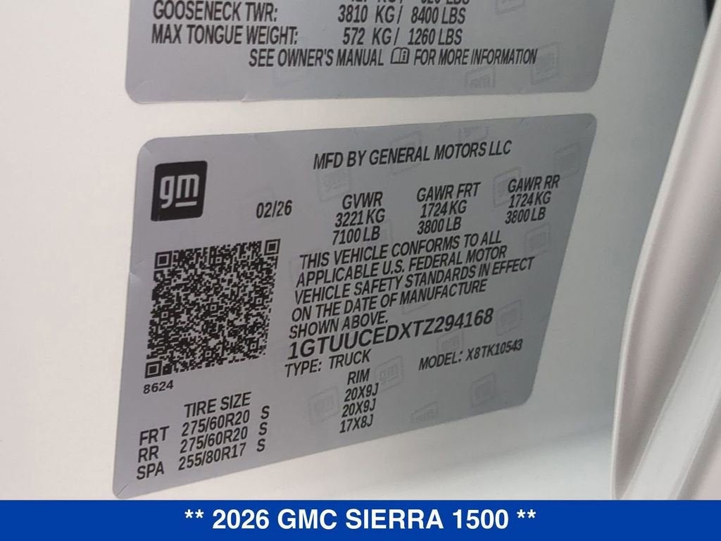 2026 GMC Sierra 1500 Elevation