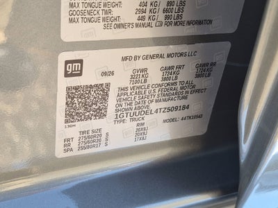 2026 GMC Sierra 1500 SLT