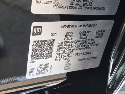 2026 GMC Sierra 1500 SLT