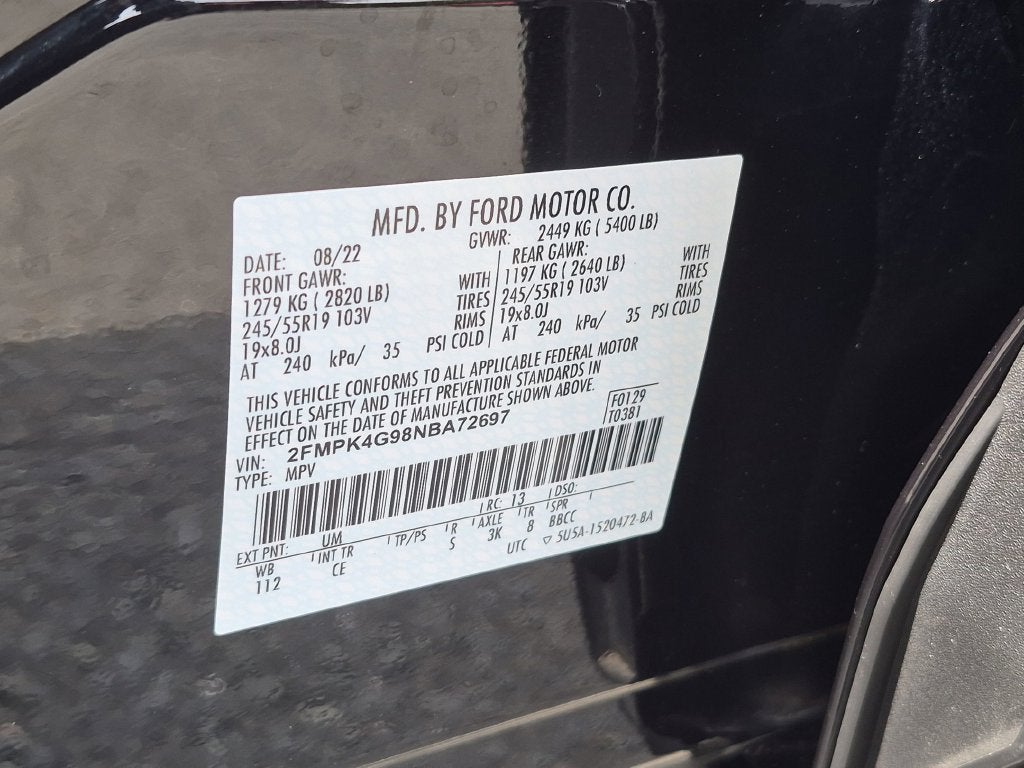2022 Ford Edge SE