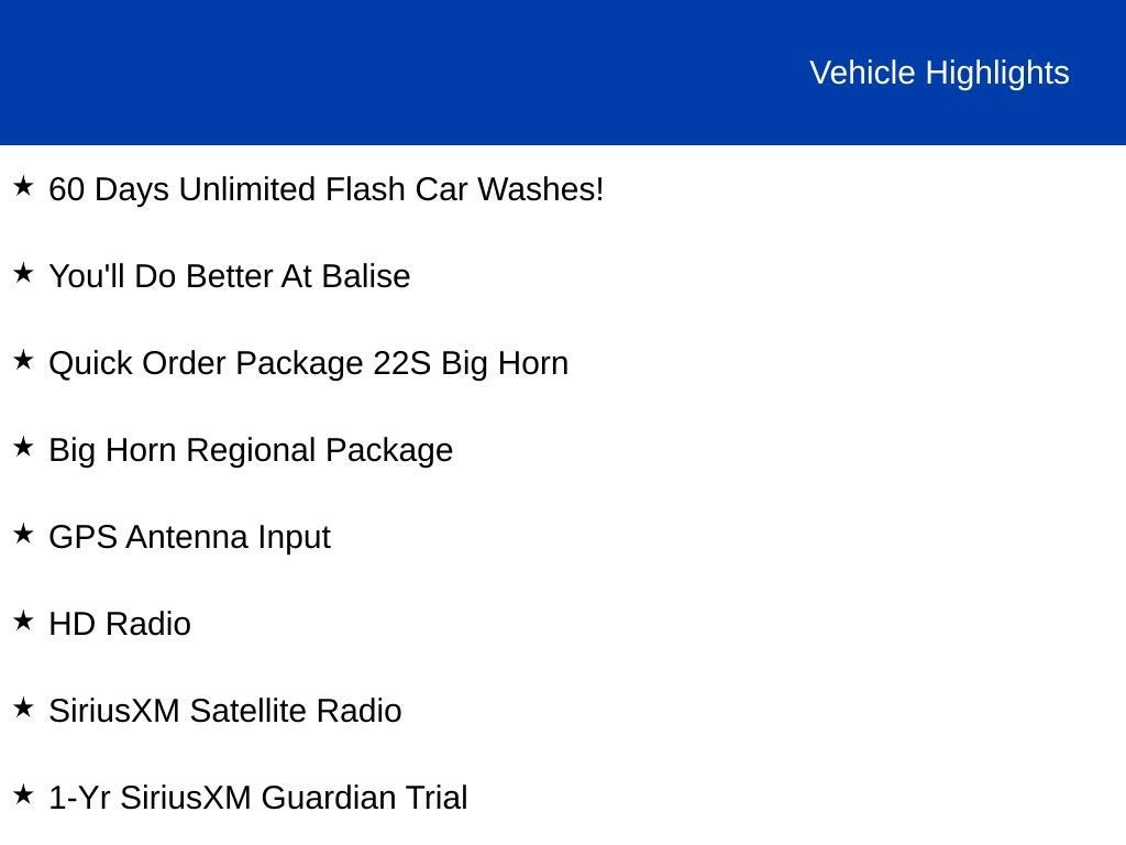 2018 RAM 1500 Big Horn Crew Cab 4x4 5'7" Box
