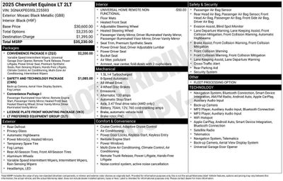 2025 Chevrolet Equinox LT