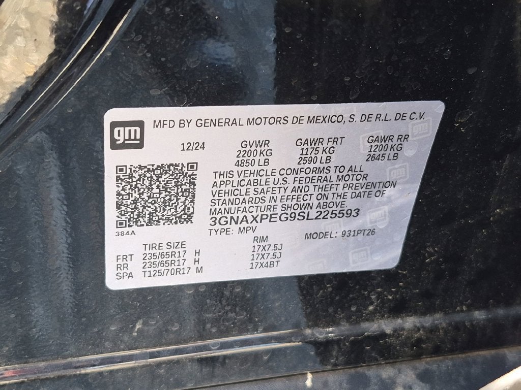 2025 Chevrolet Equinox LT