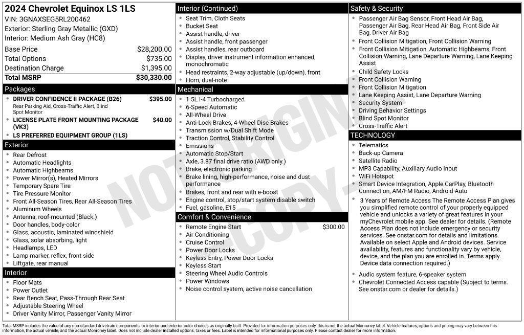 2024 Chevrolet Equinox LS