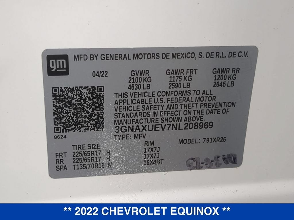 2022 Chevrolet Equinox LT