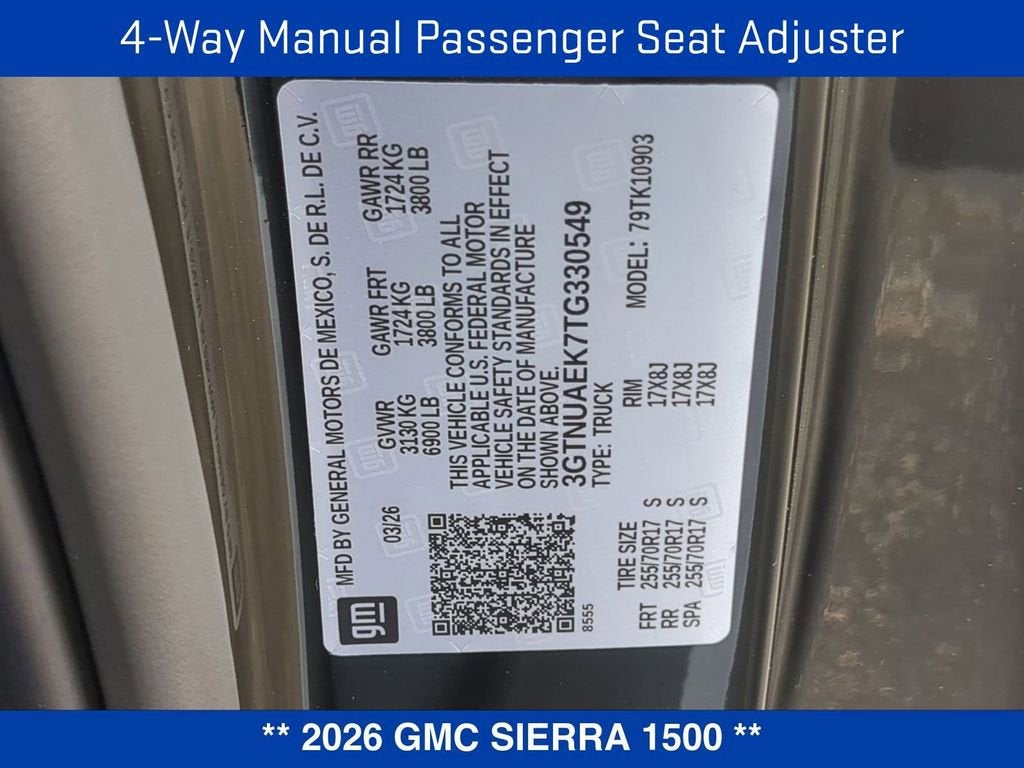 2026 GMC Sierra 1500 Pro