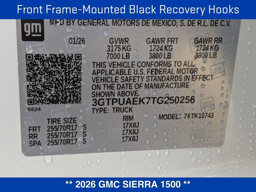 2026 GMC Sierra 1500 Pro