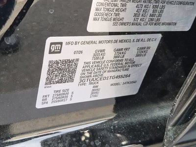 2026 GMC Sierra 1500 Elevation