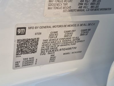 2026 GMC Sierra 1500 AT4