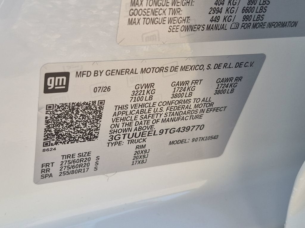 2026 GMC Sierra 1500 AT4