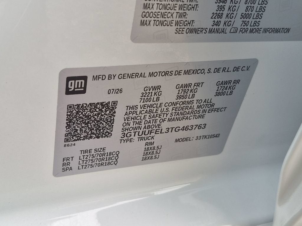 2026 GMC Sierra 1500 AT4X