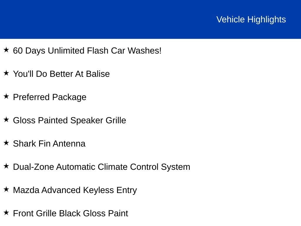 2020 Mazda Mazda CX-30 Preferred Package