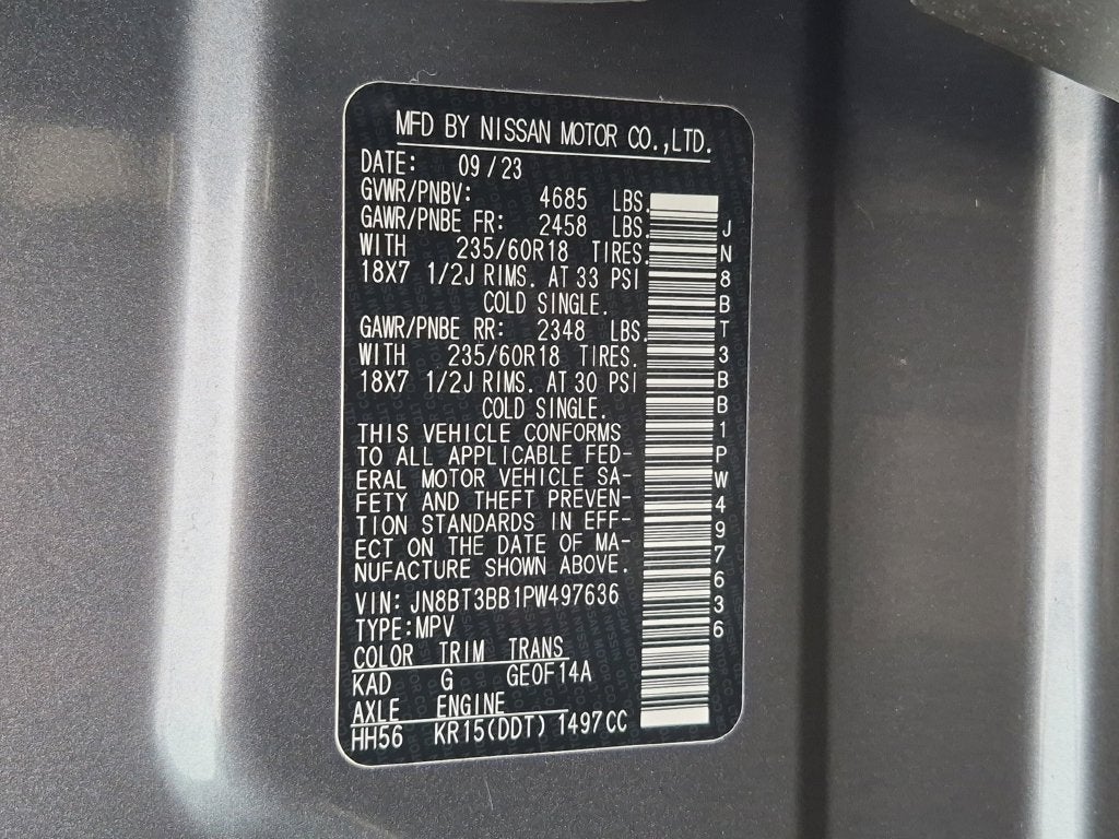 2023 Nissan Rogue SV