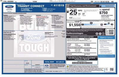 2019 Ford Transit Connect XL