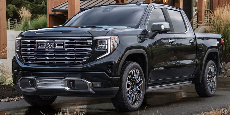 GMC Sierra 1500 truck with chrome grille