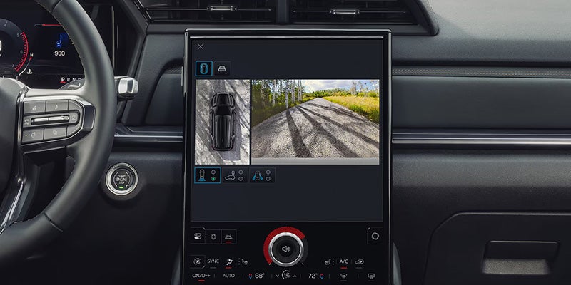 GMC Terrain digital screen with camera