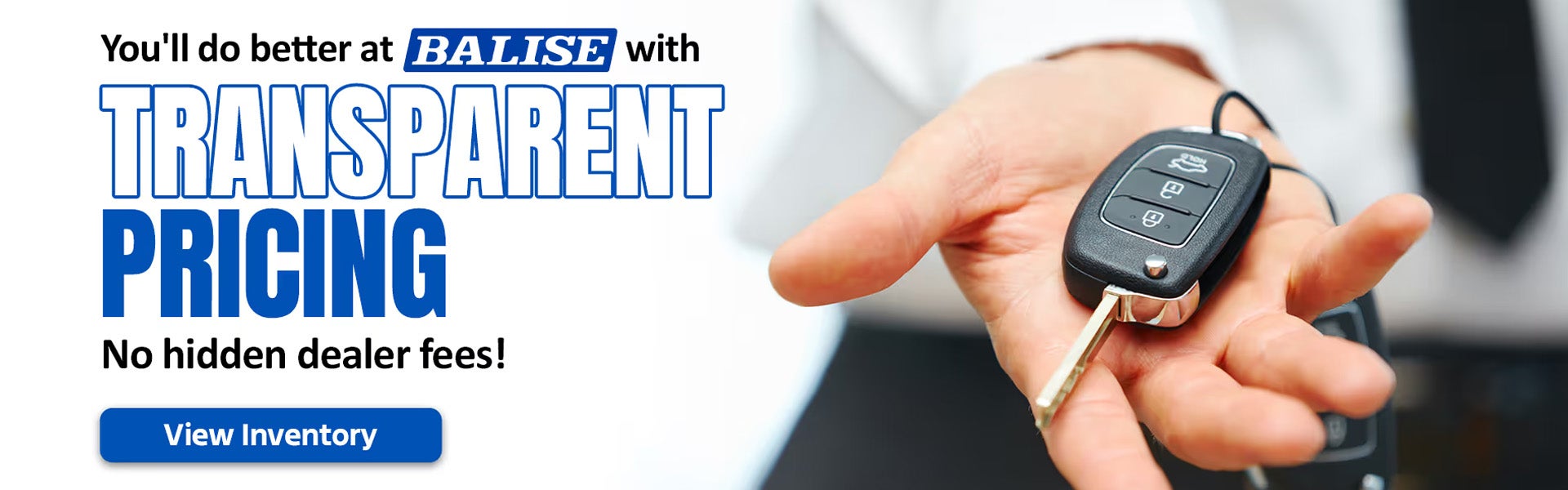 Transparent Pricing at Balise with no hidden fees!